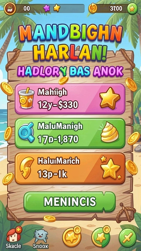 678luck - Karakter unik yang bisa dipilih sesuai dengan gaya bermain.