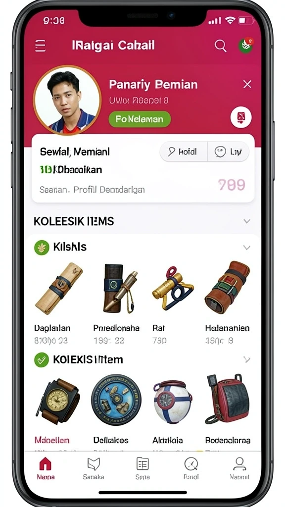 hw777 - Tangkapan layar menampilkan grafik memukau dari HW777.