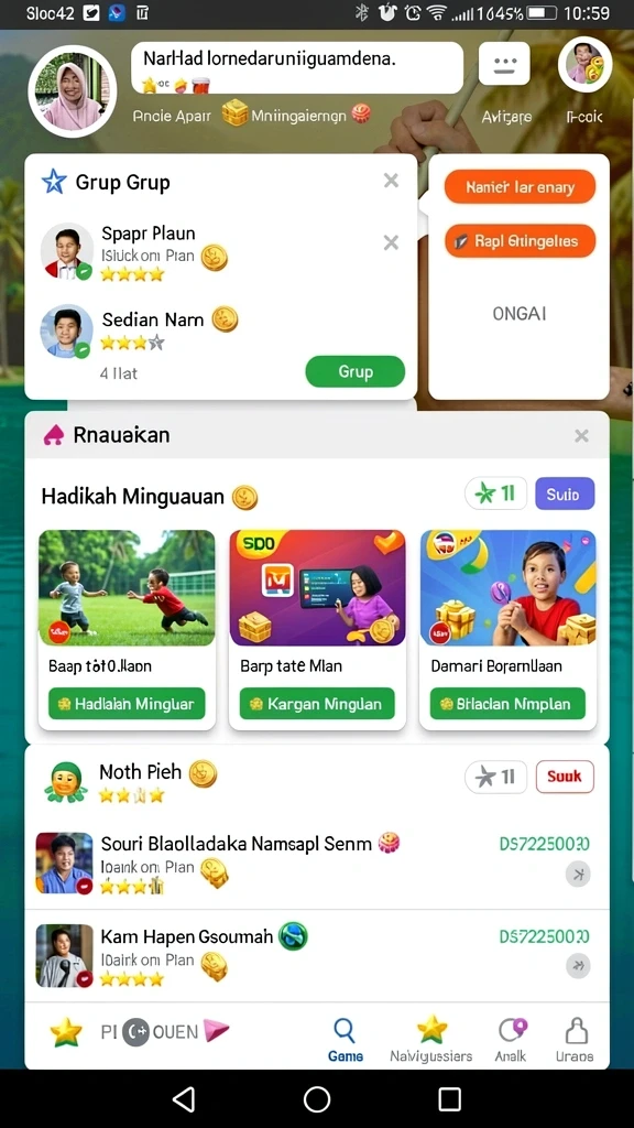 slost8808 - Menu setting yang mudah diakses.