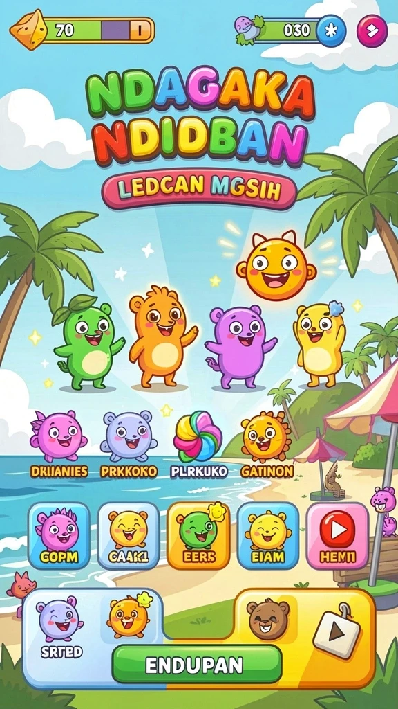 superhoki - Tampilan yang menawan dengan karakter yang lucu.