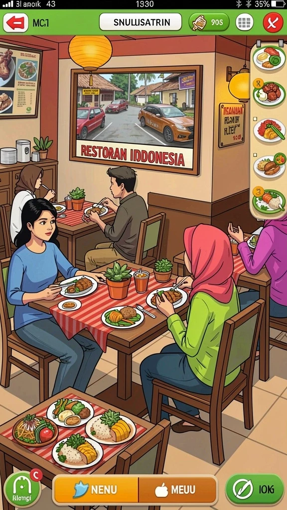yyrr - Tangkapan layar dari mode multiplayer saat berkolaborasi.